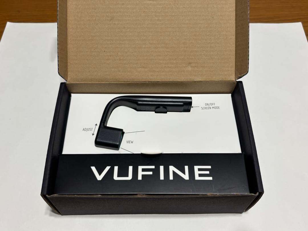 Vufine スマートグラス HDMIケーブル付き ブラック