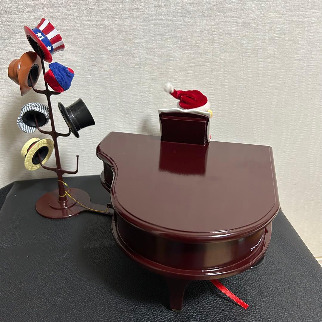 ★ミスタークリスマス テディベア ピアノ オルゴール ゴールドラベル 60曲入★