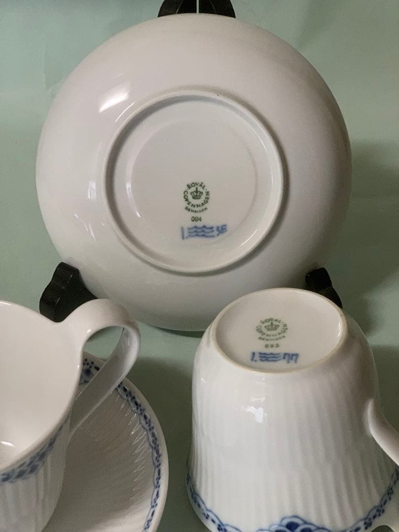 ロイヤルコペンハーゲン　プリンセスシリーズ7点セット、