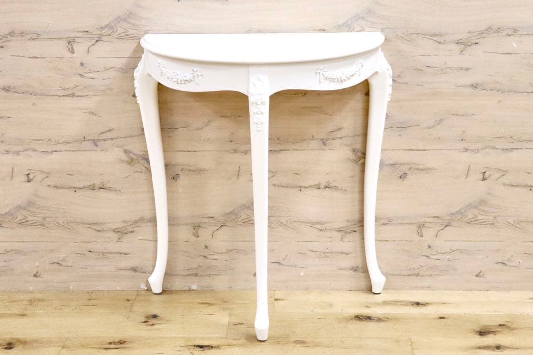 GMIK65B○コンソールテーブル 姫系 猫脚 ロココ調 アンティーク フレンチ