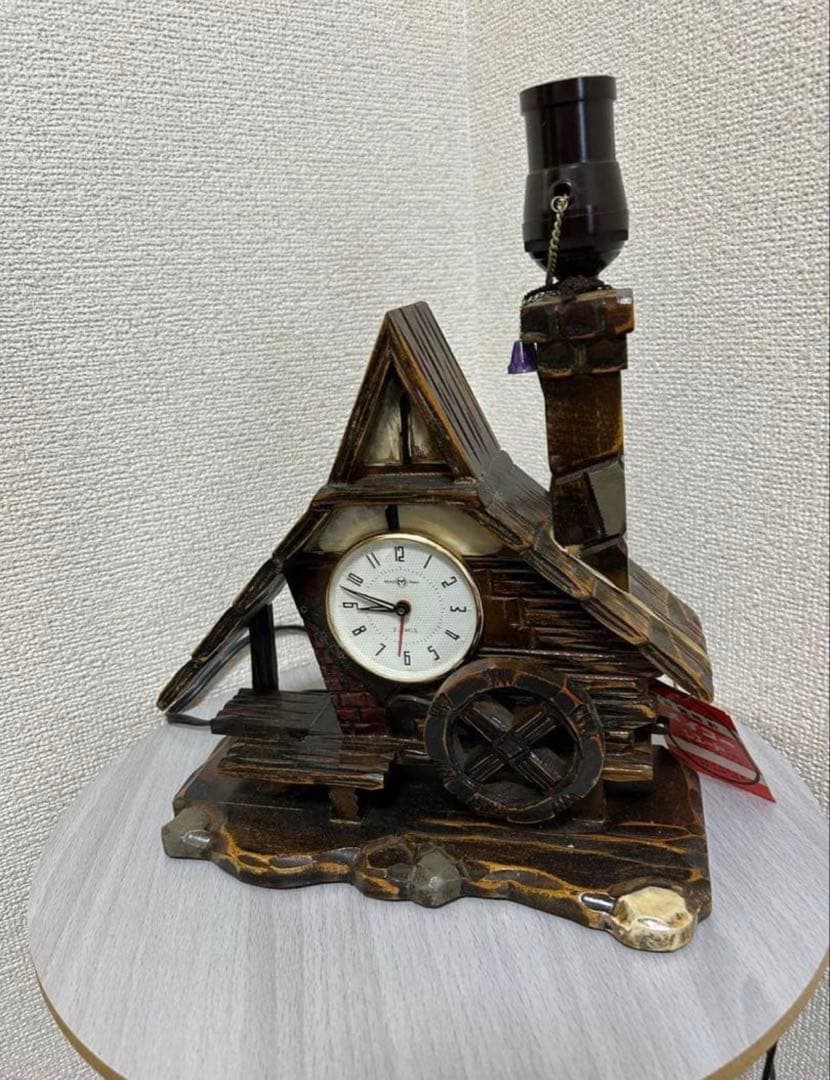 中古品 送料込 メイコ 時計 アンティーク コレクション用