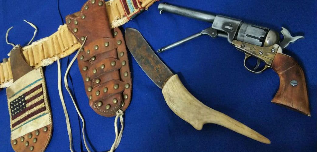 65 入手困難 一点物 1890s アンティーク インディアン US ガンベルト