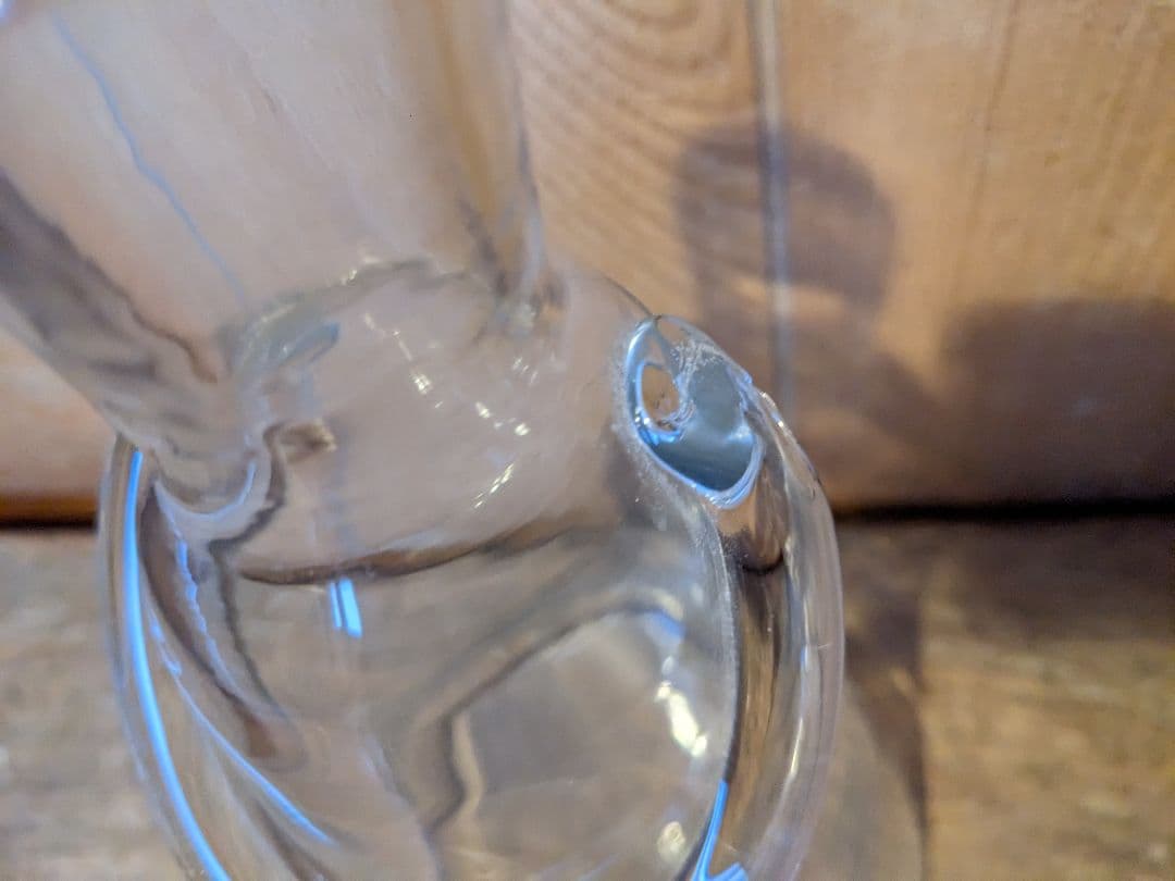 an01　Erik Hoglund エリックホグラン 人型デカンタ　透明　ボダ