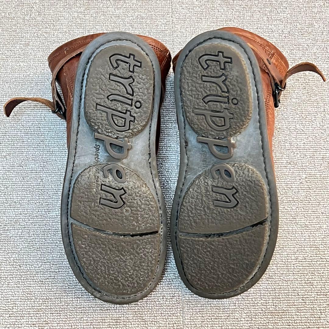 美品✨トリッペン ボム trippen BOMB ブラウン ショートブーツ 36