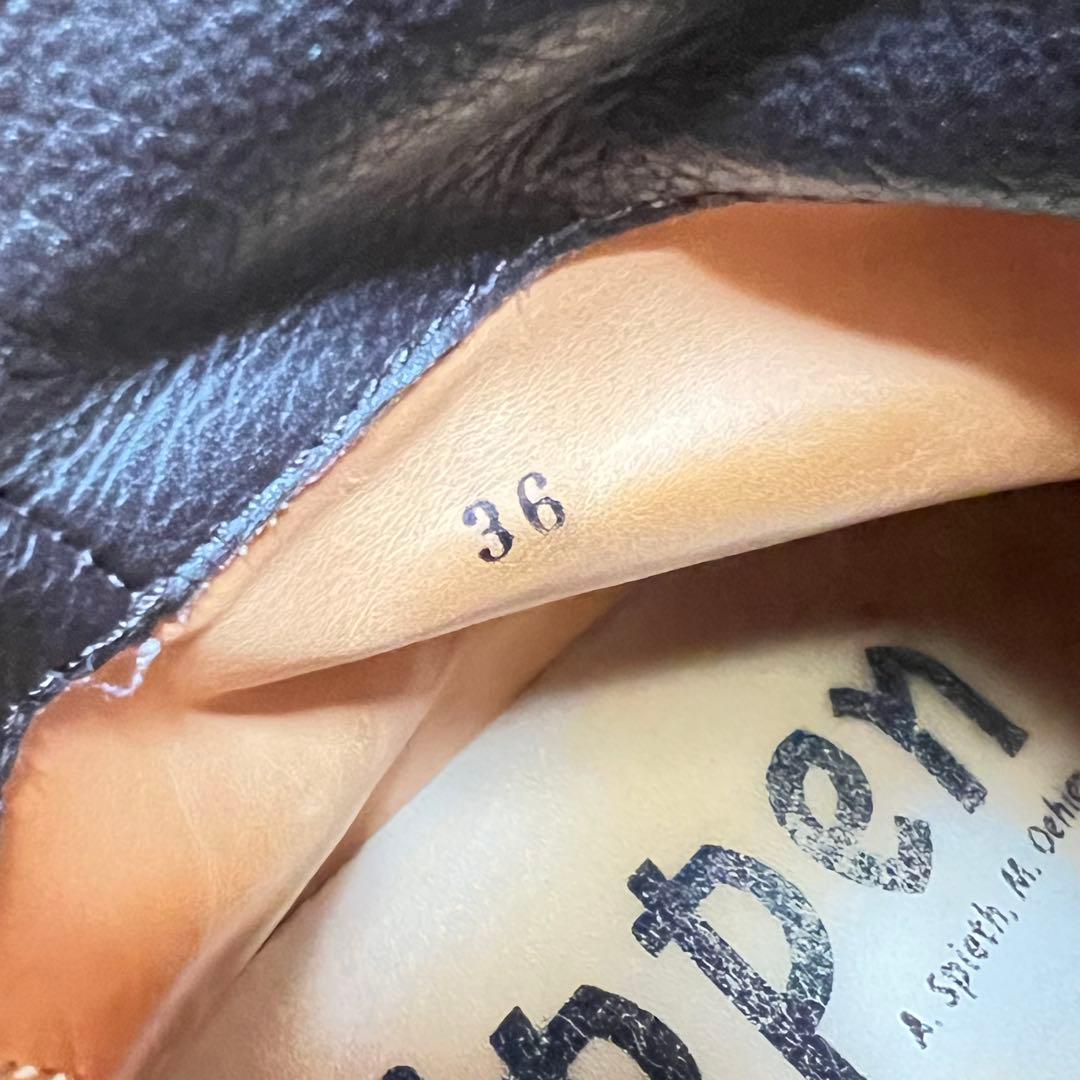 美品✨トリッペン ボム trippen BOMB ブラウン ショートブーツ 36