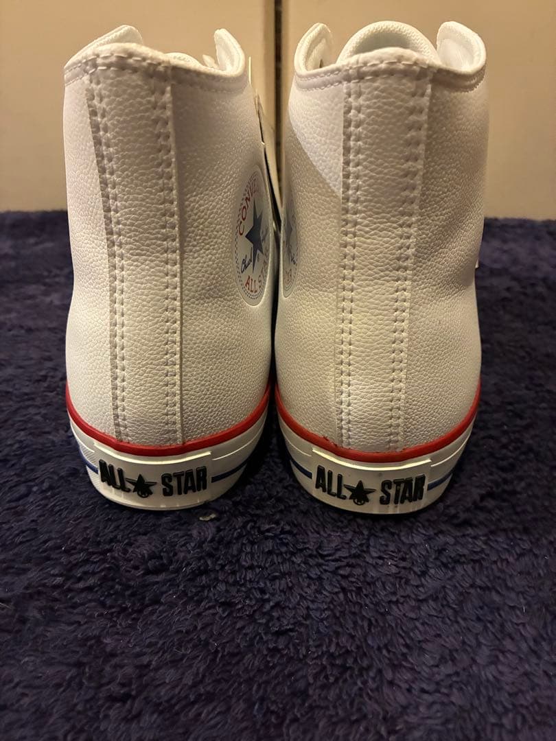 極美品CONVERSE オールスター GF HI ゴルフシューズ シロ 26