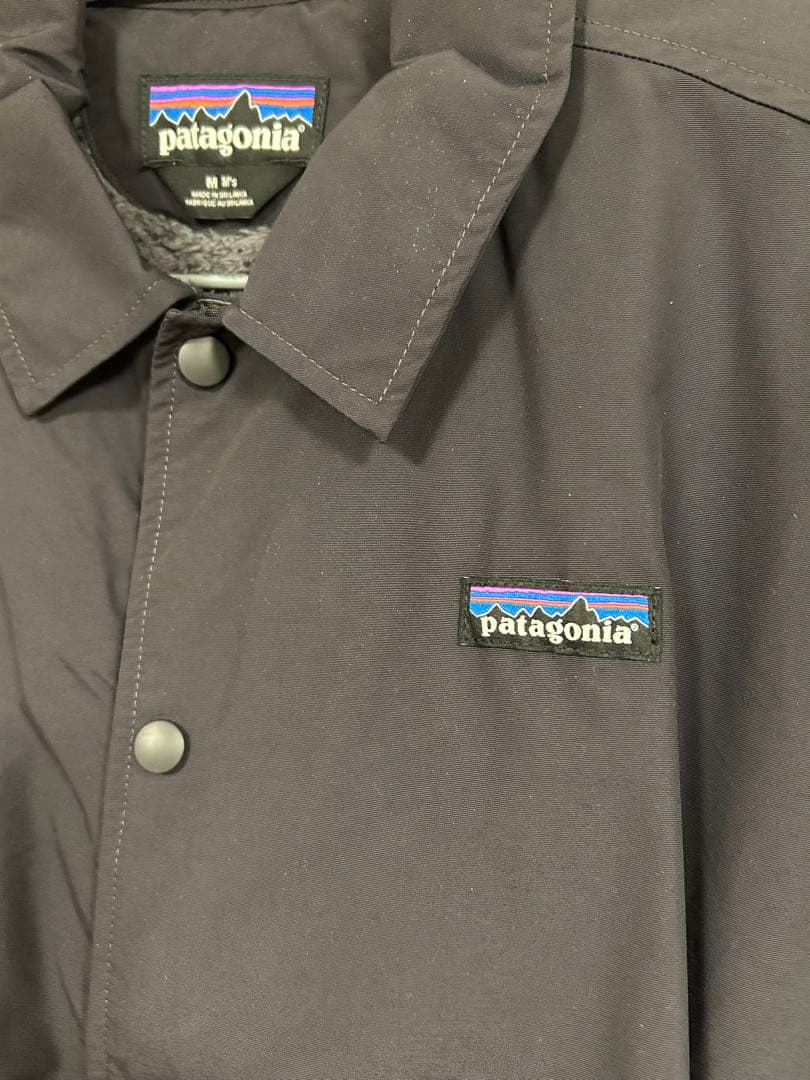 【美品】パタゴニア ラインド イスマスコーチジャケット Mサイズ ブラック