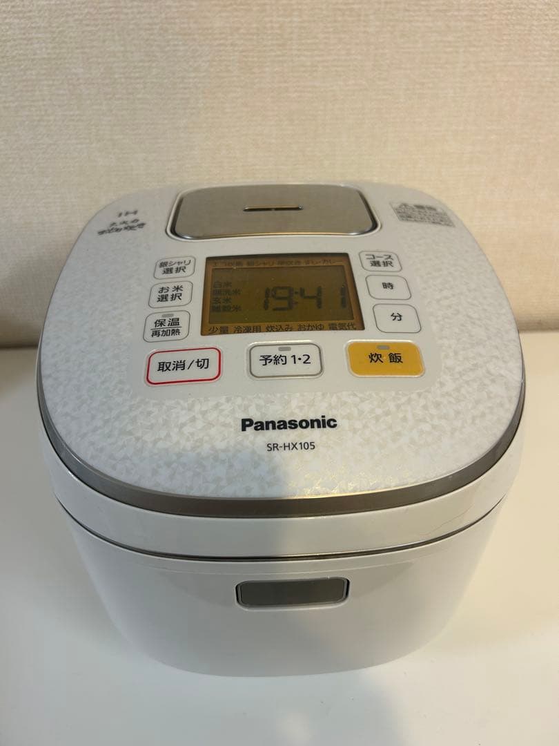 美品 Panasonic おどり炊き SR-HX105 5.5合 IH炊飯器