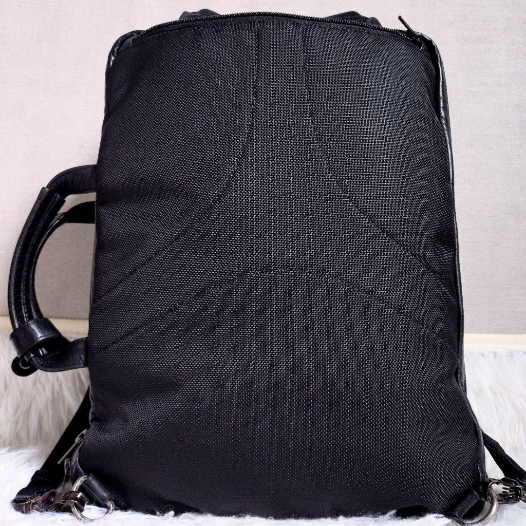 LUGGAGE LABEL　ELEMENT　ブリーフケース　レザー　ブラック