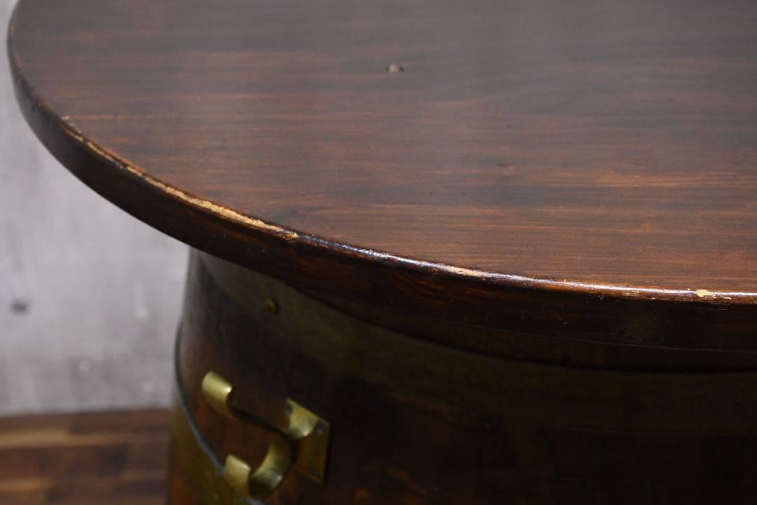 EBK55 コカ・コーラ バレルテーブル 古材 ヴィンテージ カウンターテーブル