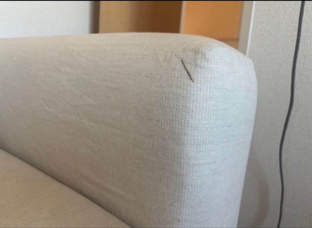 無印　2シーター・ウレタン・ポケットコイル　ソファ本体