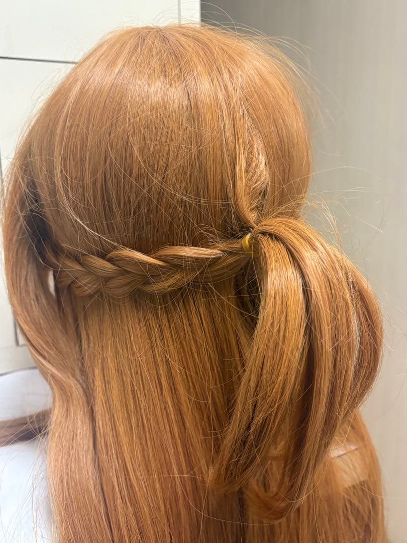 3分妄想 sao アスナ コスプレ衣装 1式 ウィッグ、剣付き