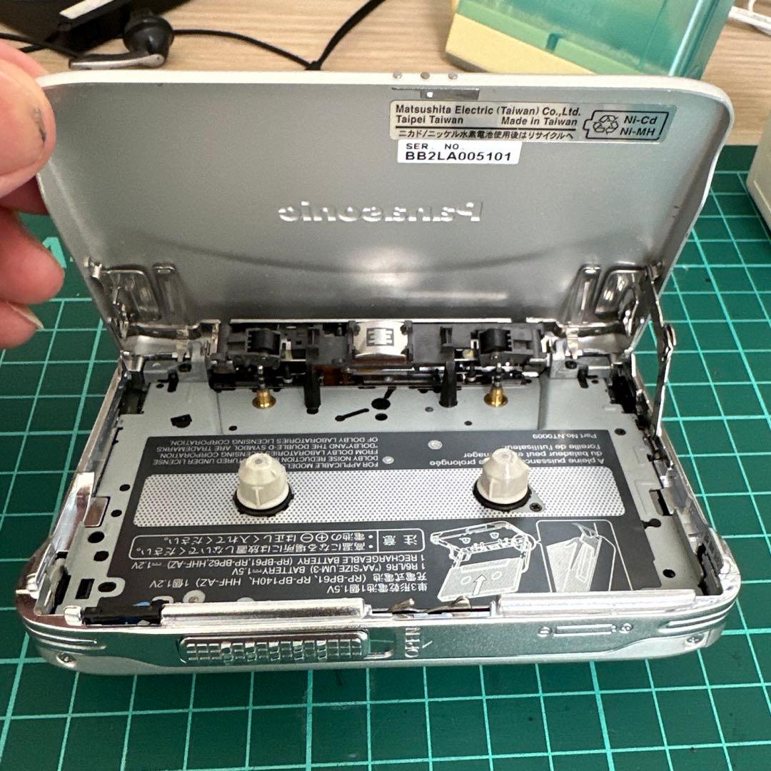 【極美DE可動品】Panasonic カセットプレーヤー RQ-SX73