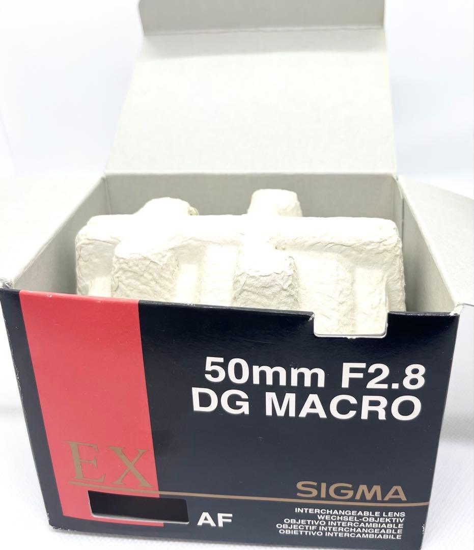 SIGMA 単焦点マクロレンズ 50mm F2.8 DG MACRO キャノン用