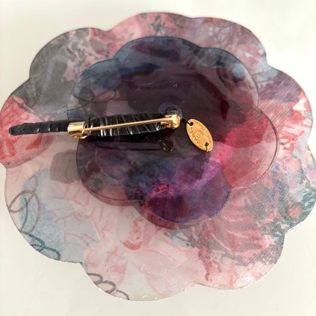 シャネル カメリア ブローチ 花型 ブローチ ココマークヴィンテージ