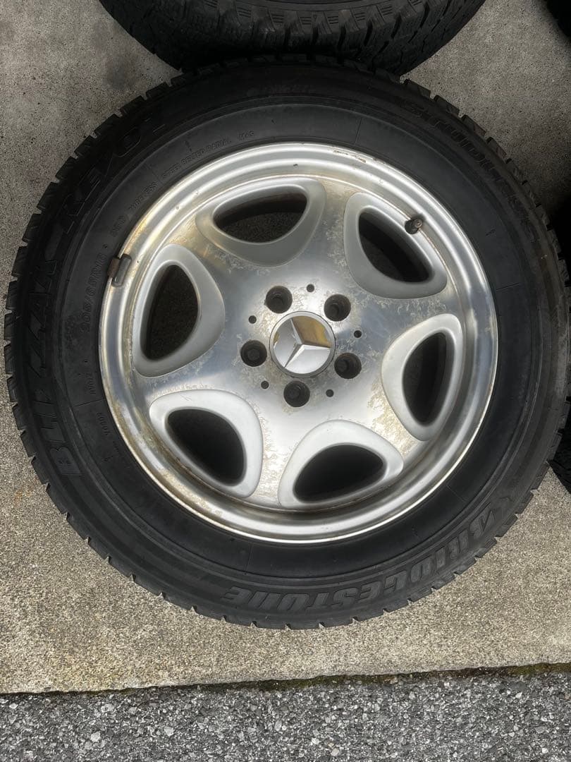 W140 後期　Sクラス　メルセデス・ベンツ 16インチ タイヤ　ホイールセット