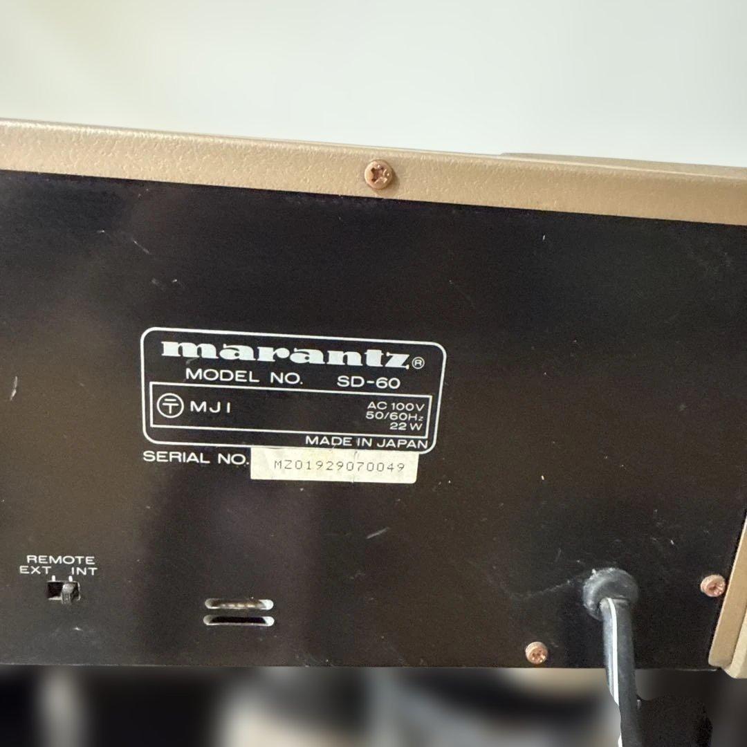 marantz SD-60 カセットデッキ