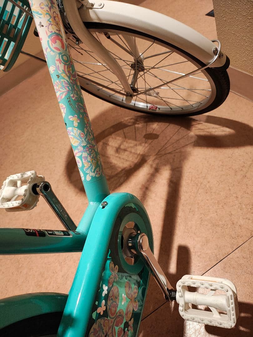 子ども　自転車 ブリヂストン エコパル20 20インチ　女の子　子供