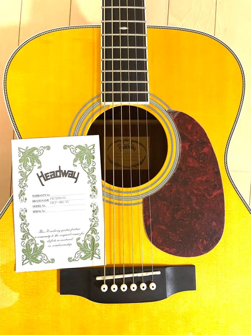 Headway HCF-40S アコースティックギター ヘッドウェイ
