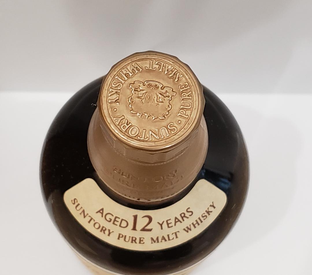 山崎 12年 ピュアモルトウイスキー 特級 向獅子 760ml 木箱付き