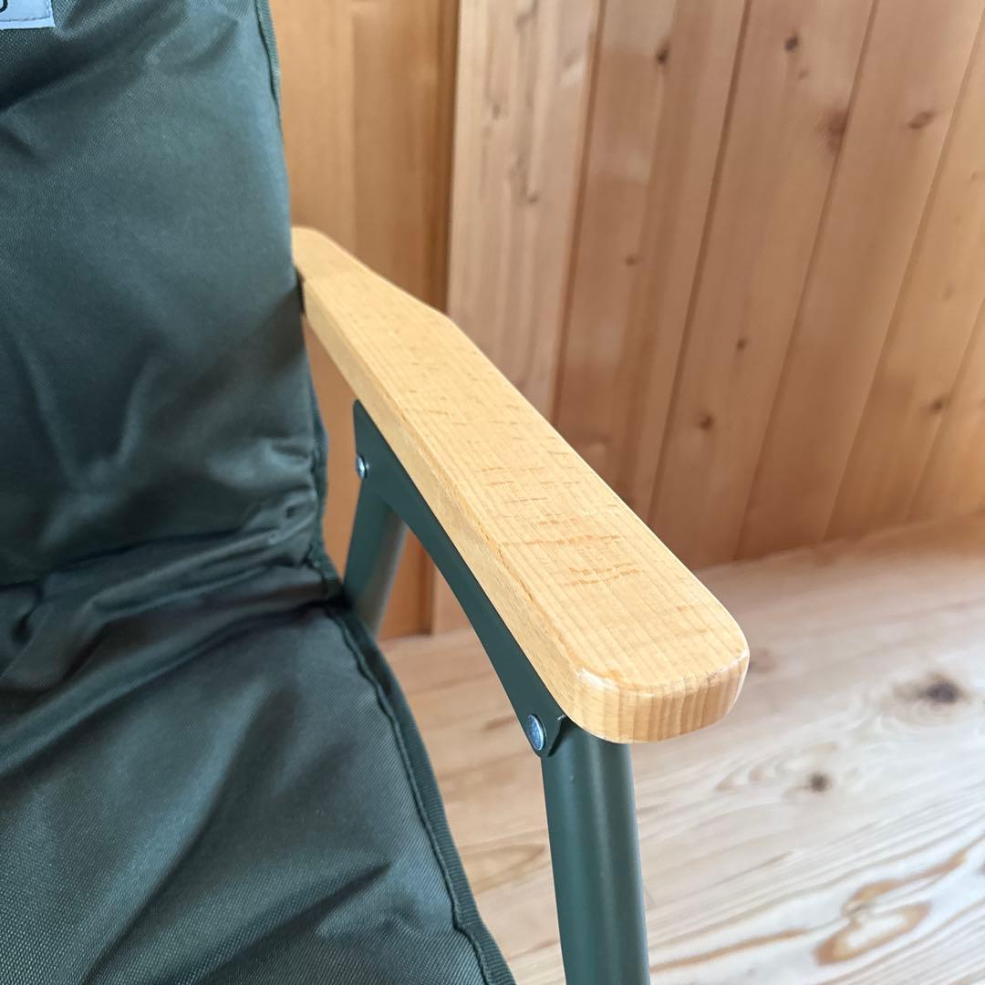 DOD ダークグリーン 二人掛けベンチ　着払い