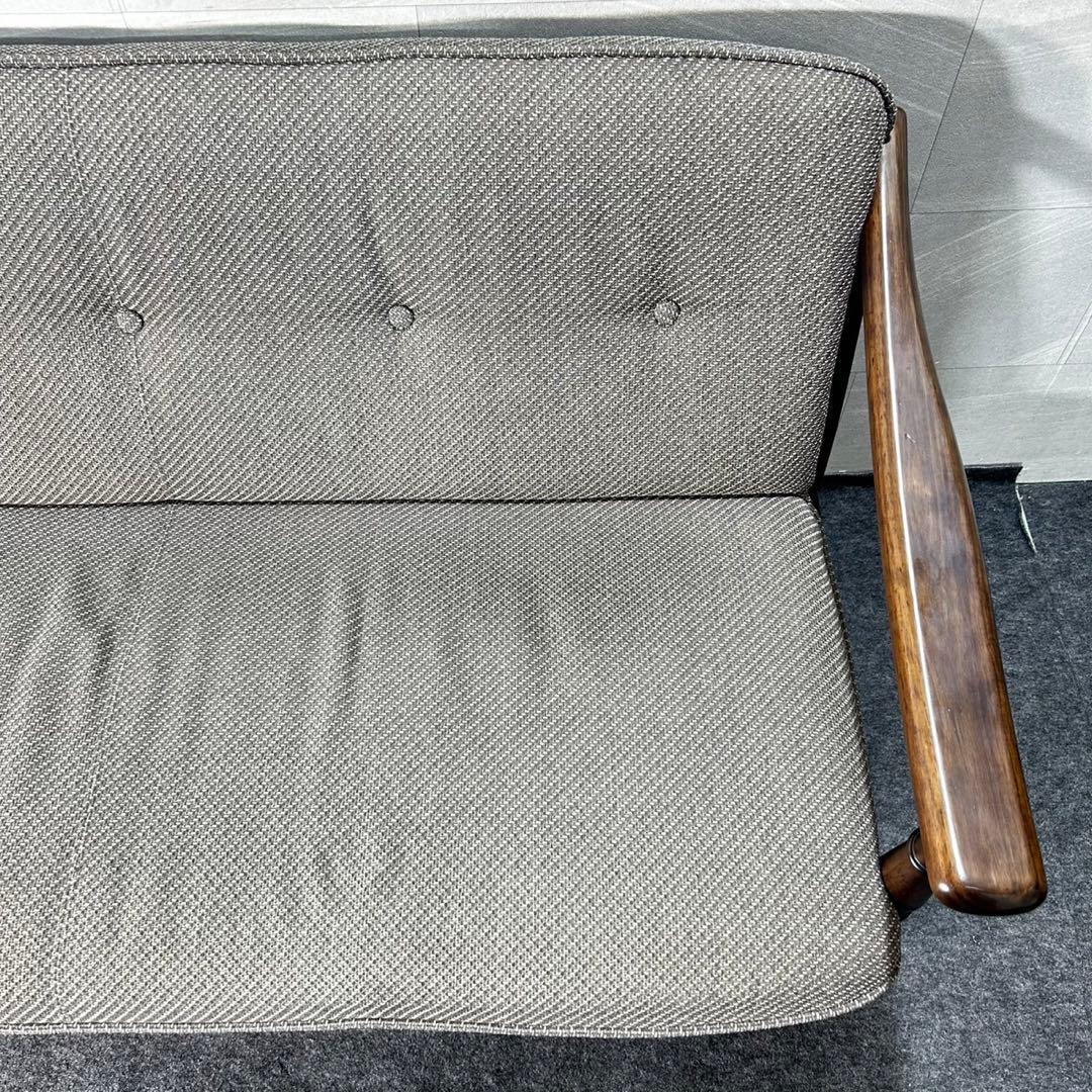 カリモク家具 Chitano ソファ 3人掛け 布張り おしゃれ d4774