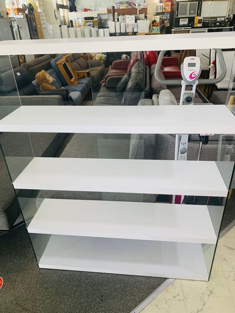 4段シェルフ 飾り棚