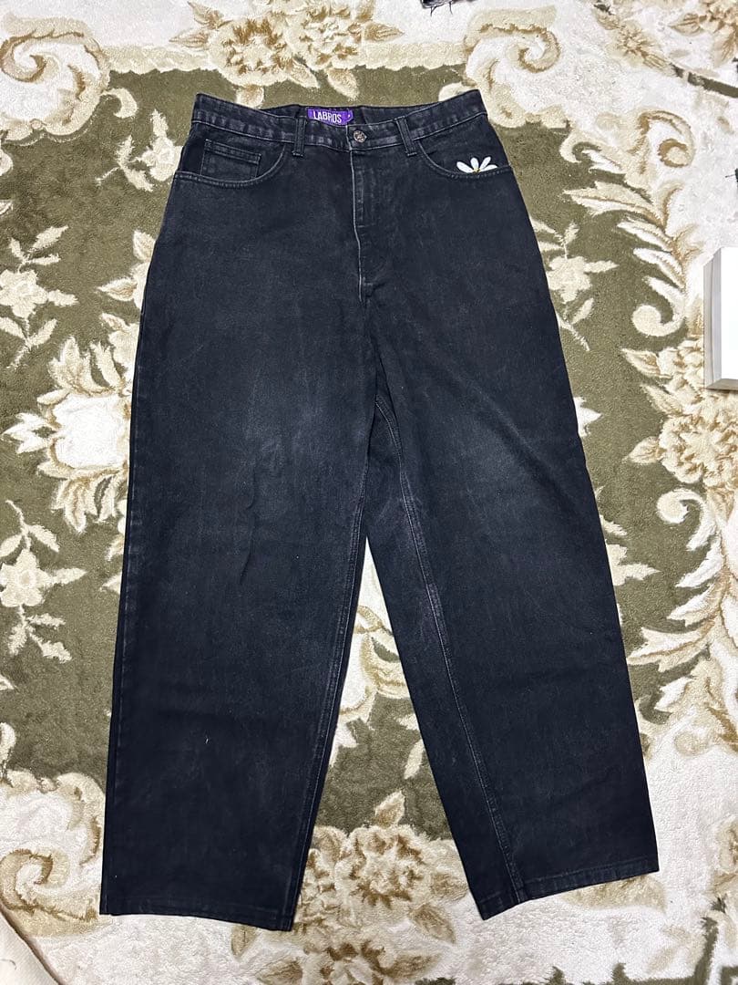 labros デニム ブラック