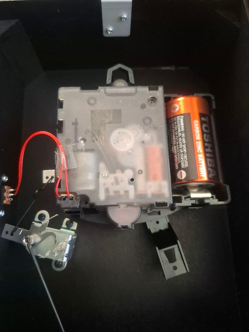 未使用　SUNTEL 八角形クオーツ時計　さんてる　ボンボン時計 振り子　掛時計