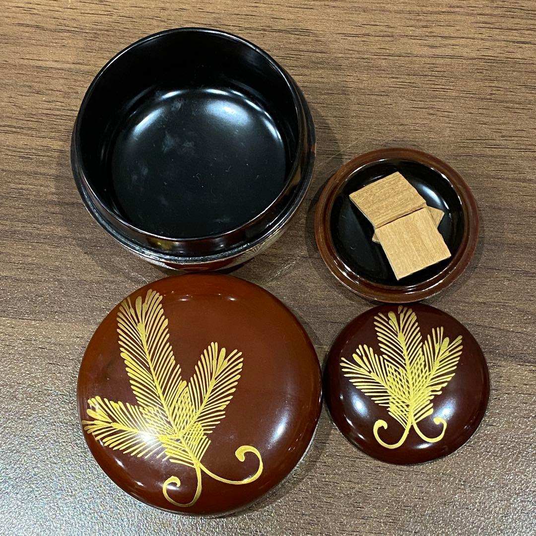 茶道具　おまとめ　茶器　棗　茶筅　茶入　14セット