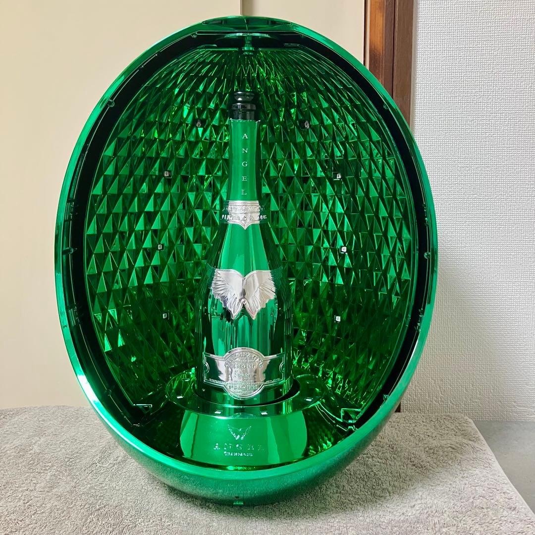ANGEL egg グリーン（エンジェルエッグ）空瓶・ケースセット　リモコン付き