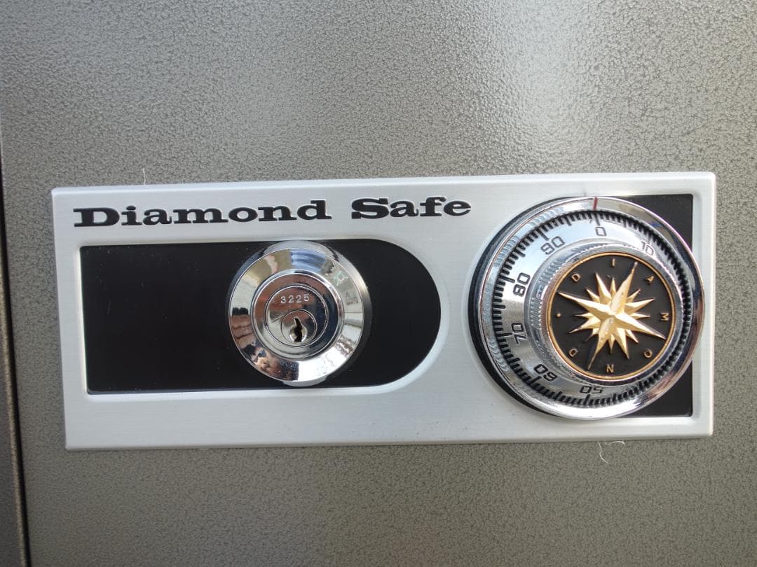 M▽ダイヤルセーフ ダイヤモンドセーフ 耐火金庫 (38945)