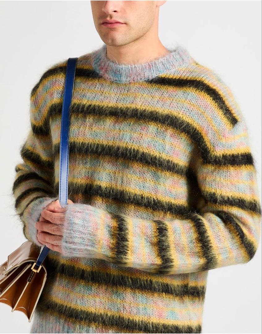 MARNI ストライプモヘアジャンパー　ニット　44 期間限定最終値下げ