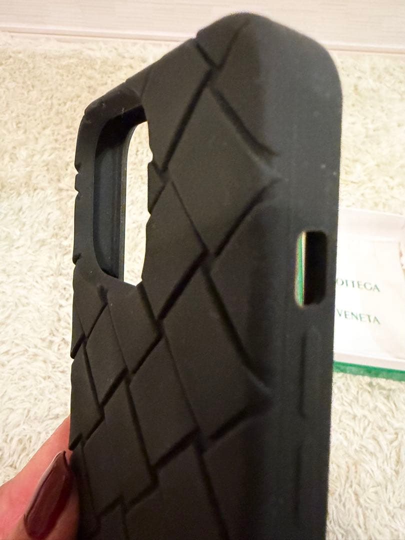 新品未使用Bottega Veneta ブラック iPhoneケース
