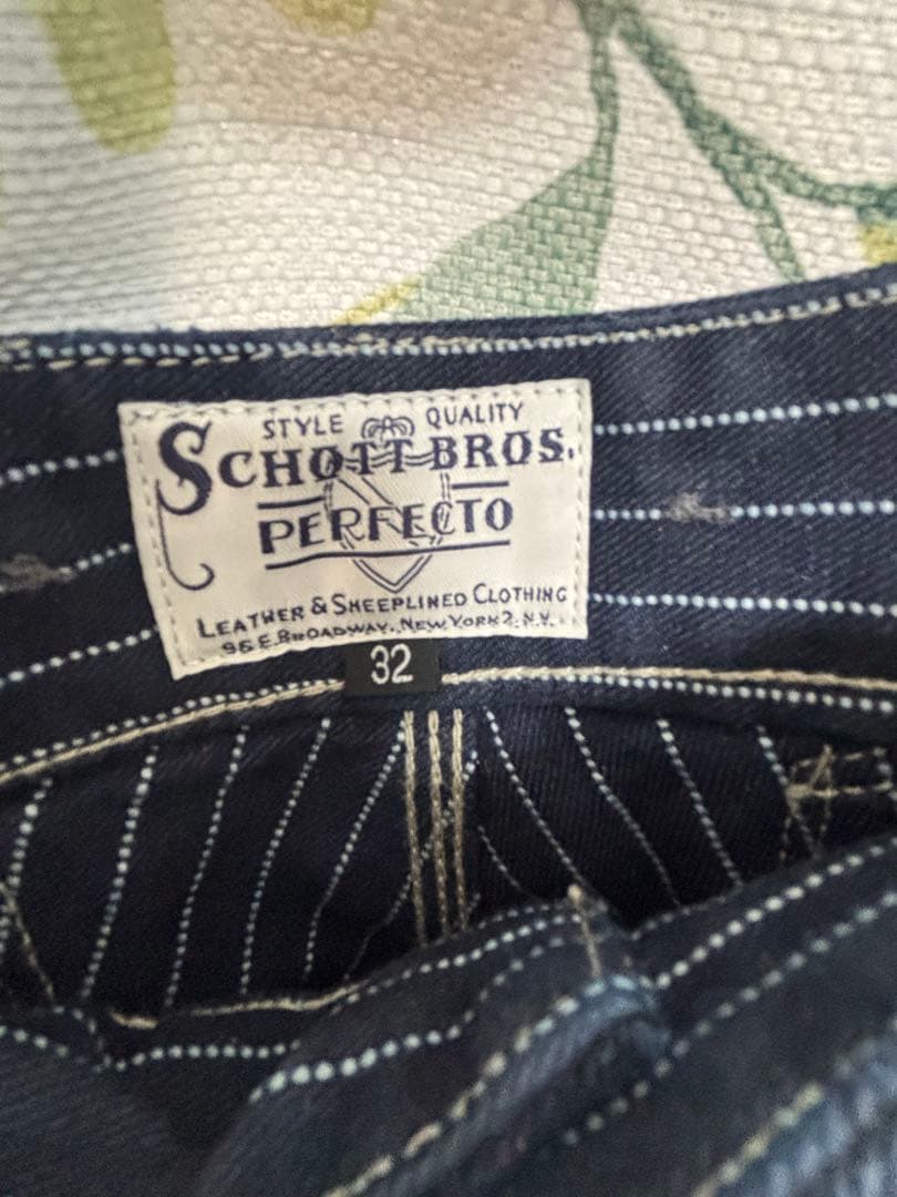 Schott OLD HICKORY DENIM PANTS サイズ32
