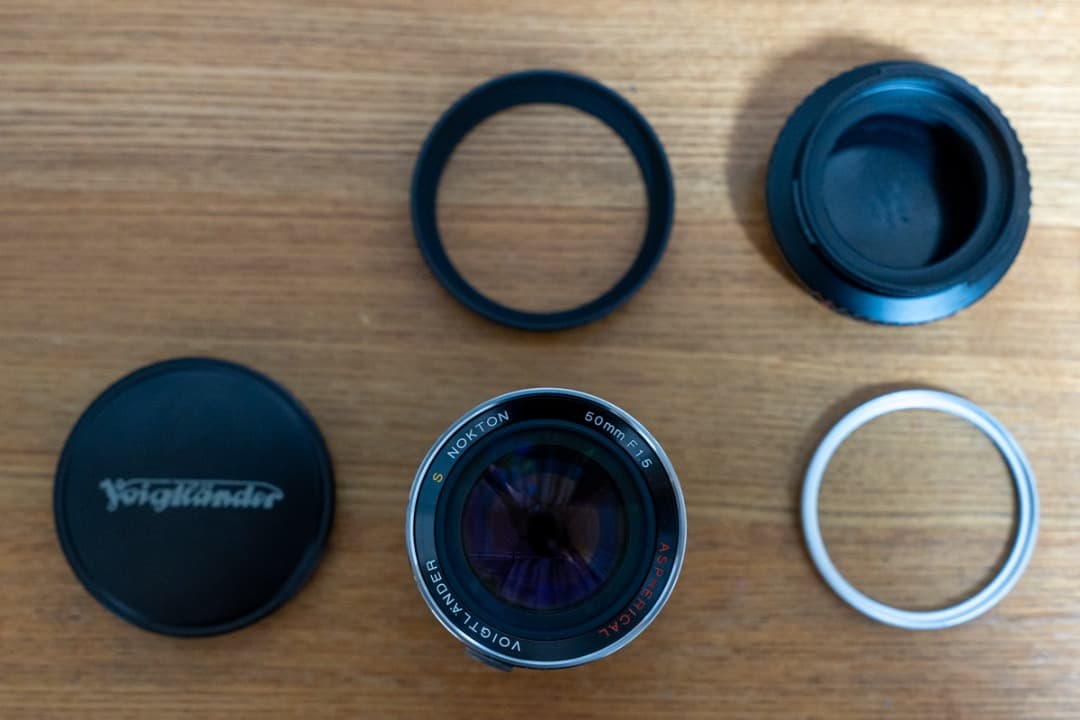 レンズ(単焦点) S Nokton 50mm F1.5 Aspherical