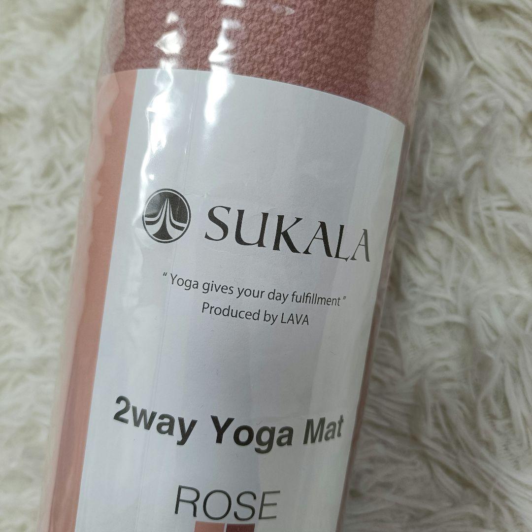【新品未使用】SUKALA スカーラ 2way ヨガマット ROSE