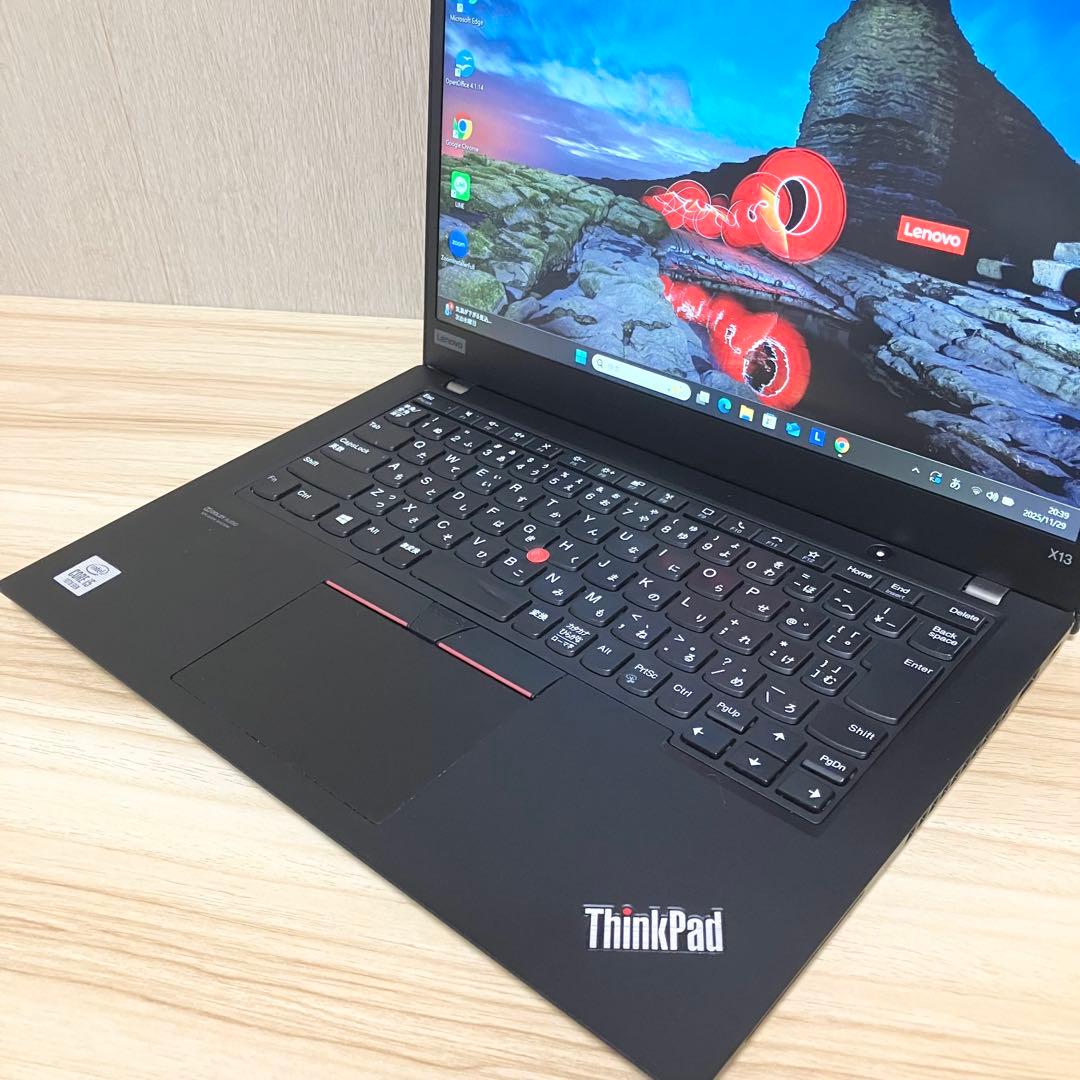 第10世代《美品》Lenovo ThinkPad X13 Windows11