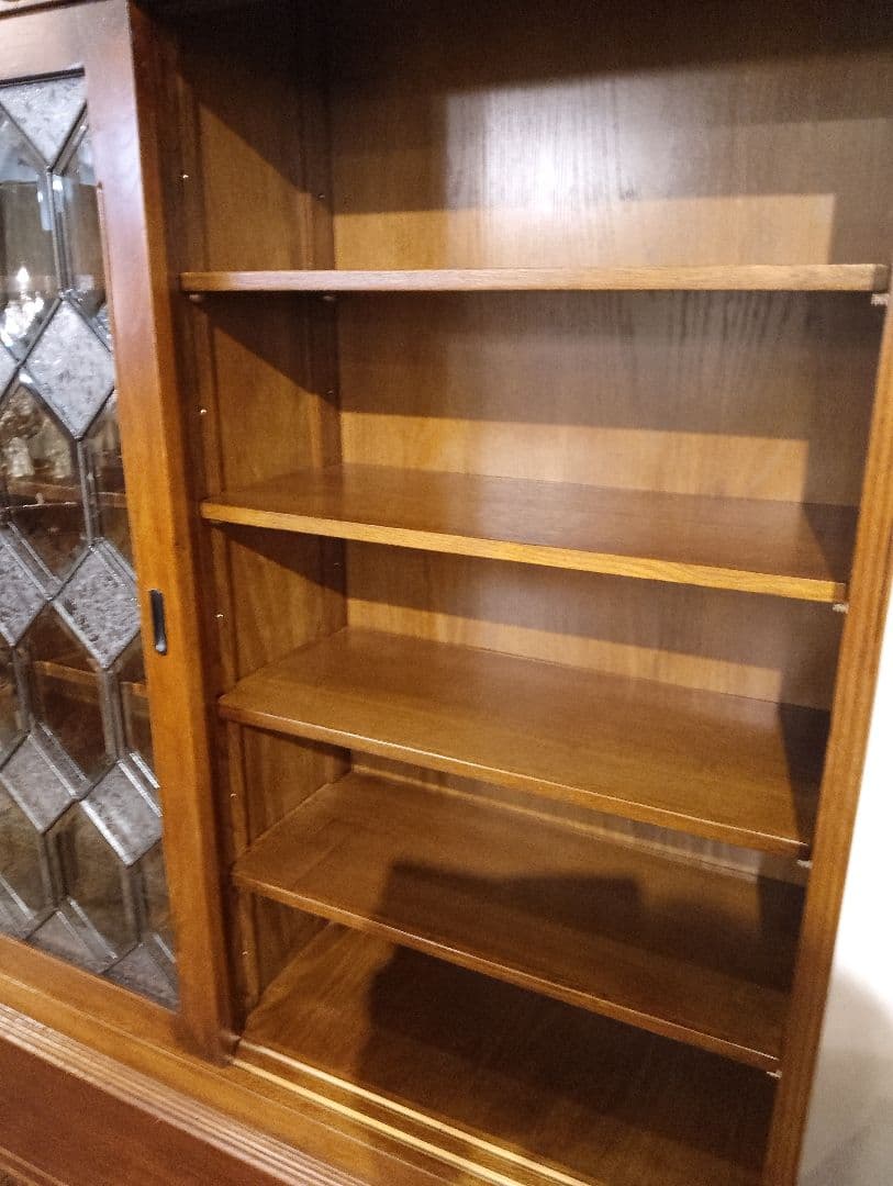 アンティーク調カップボード 全国配送設置料無料 新品 飾り棚 イギリス 英国