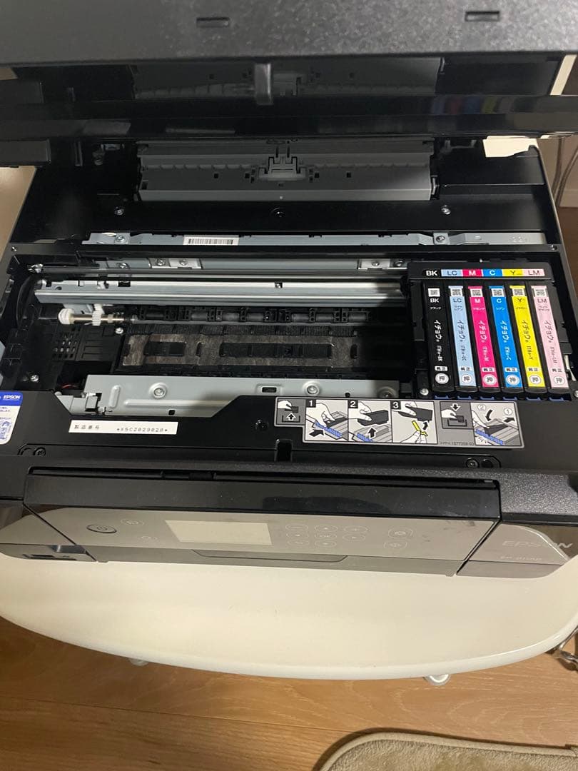 エプソン　インクジェットプリンター　EP-811AB ブラック