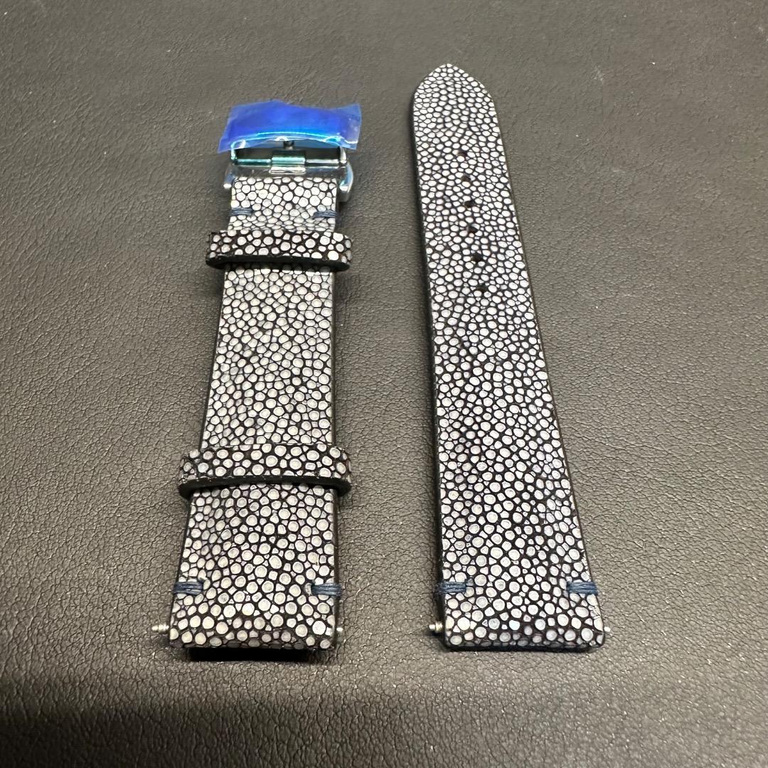 ♡Cb左1007 未使用保管品 VGREEN エイ革 腕時計ベルトのみ