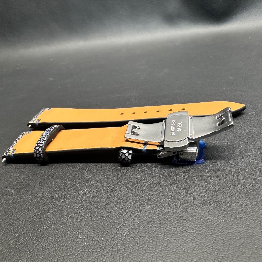 ♡Cb左1007 未使用保管品 VGREEN エイ革 腕時計ベルトのみ