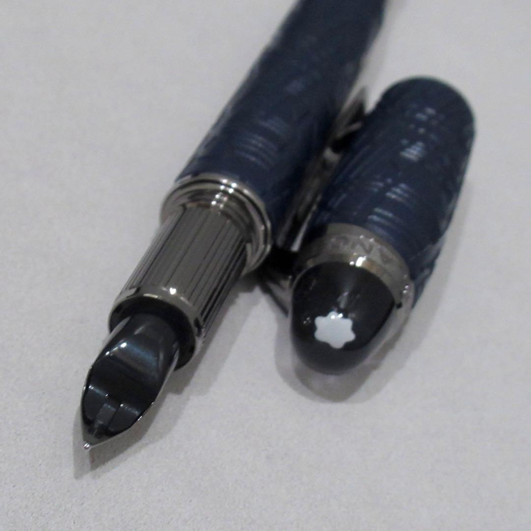 モンブラン 万年筆 スターウォーカー スペースブルー 130210