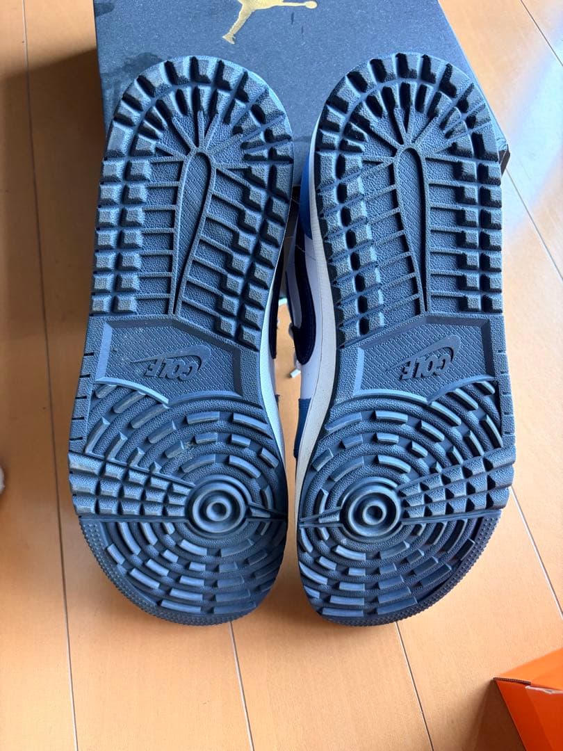 Nike Air Jordan 1 Low ブルー/ホワイト　ゴルフ