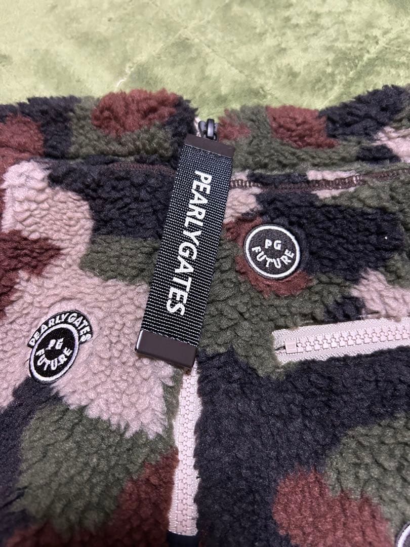 PEARLY GATES 迷彩柄ボアスカート