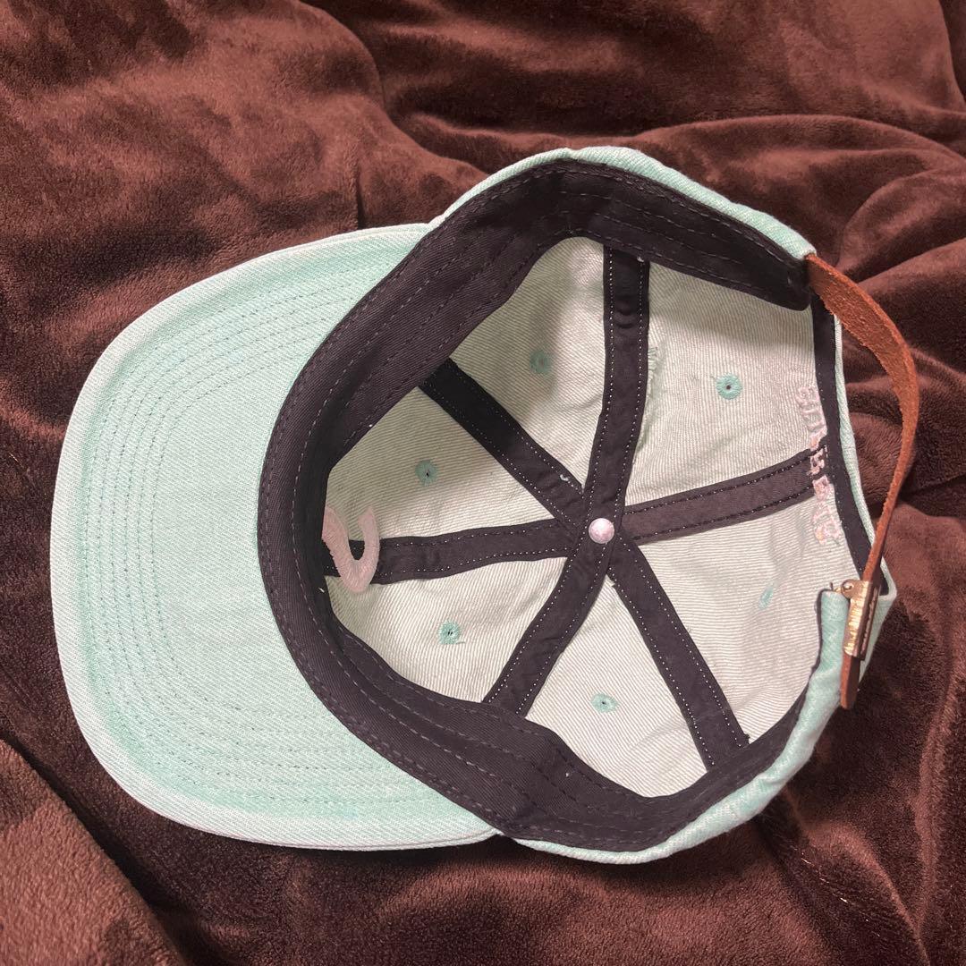 【希少】シュプリーム　S LOGO CAP キャップ　エメラルドグリーン