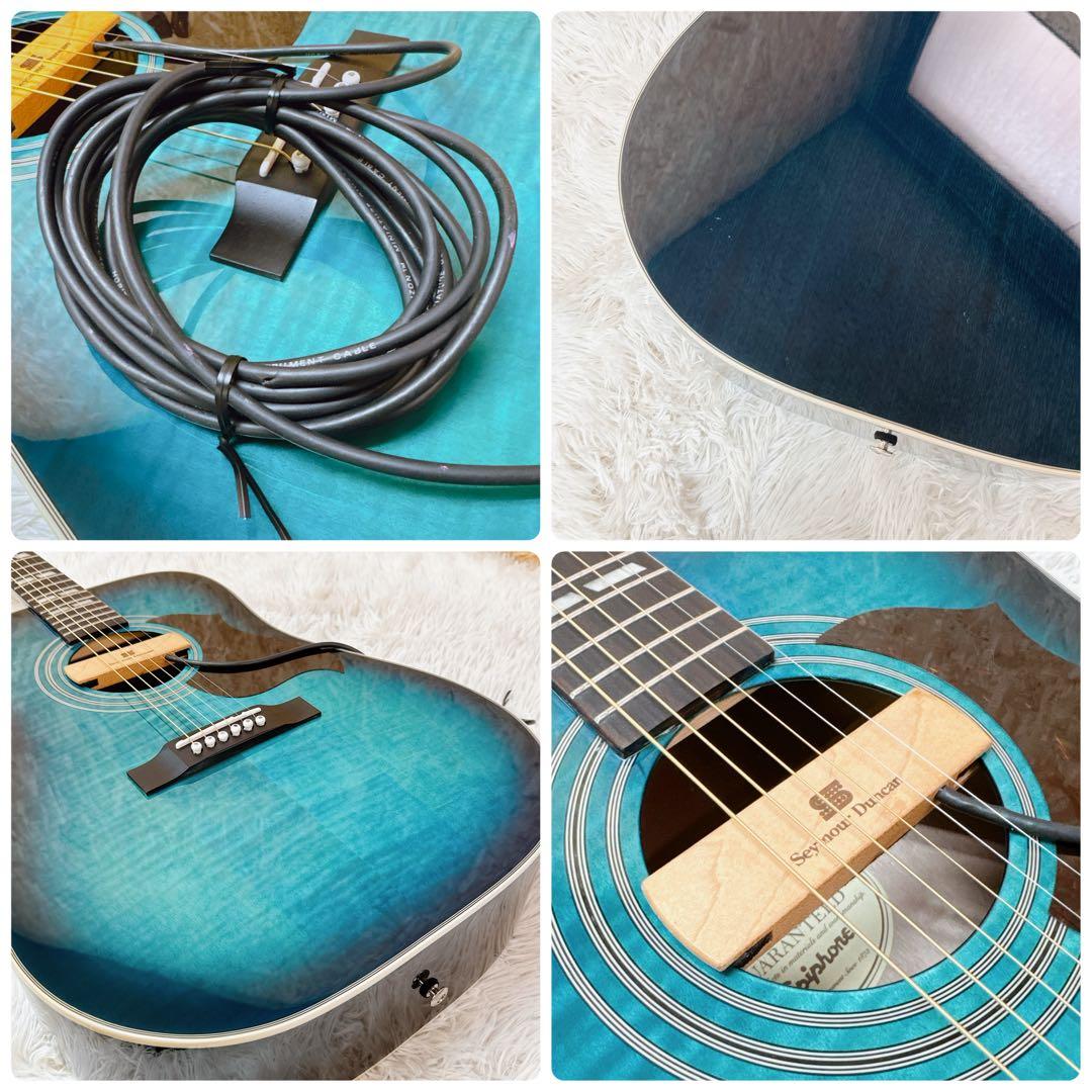 希少カラー！Epiphone hummingbird Artist ダンカンPU