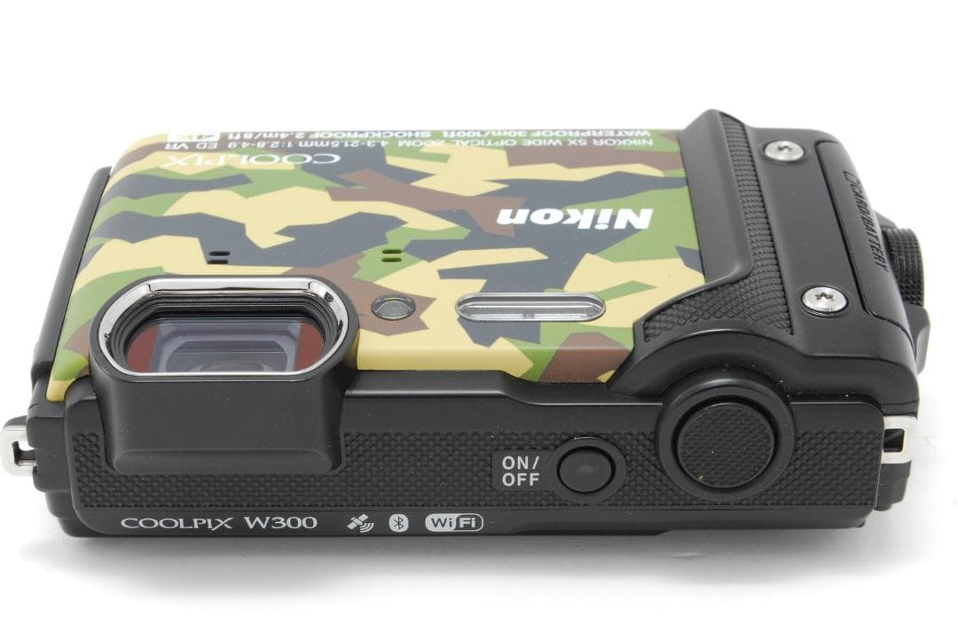 Nikon COOLPIX W300 迷彩 防水4K 箱付 極美品