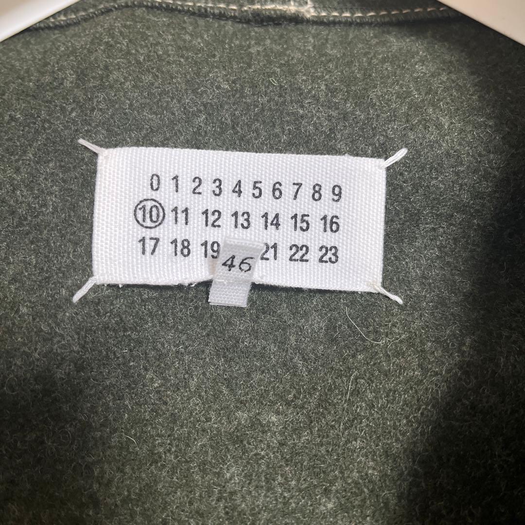 Maison Margiela ダッフルコート　カーキ　サイズ46