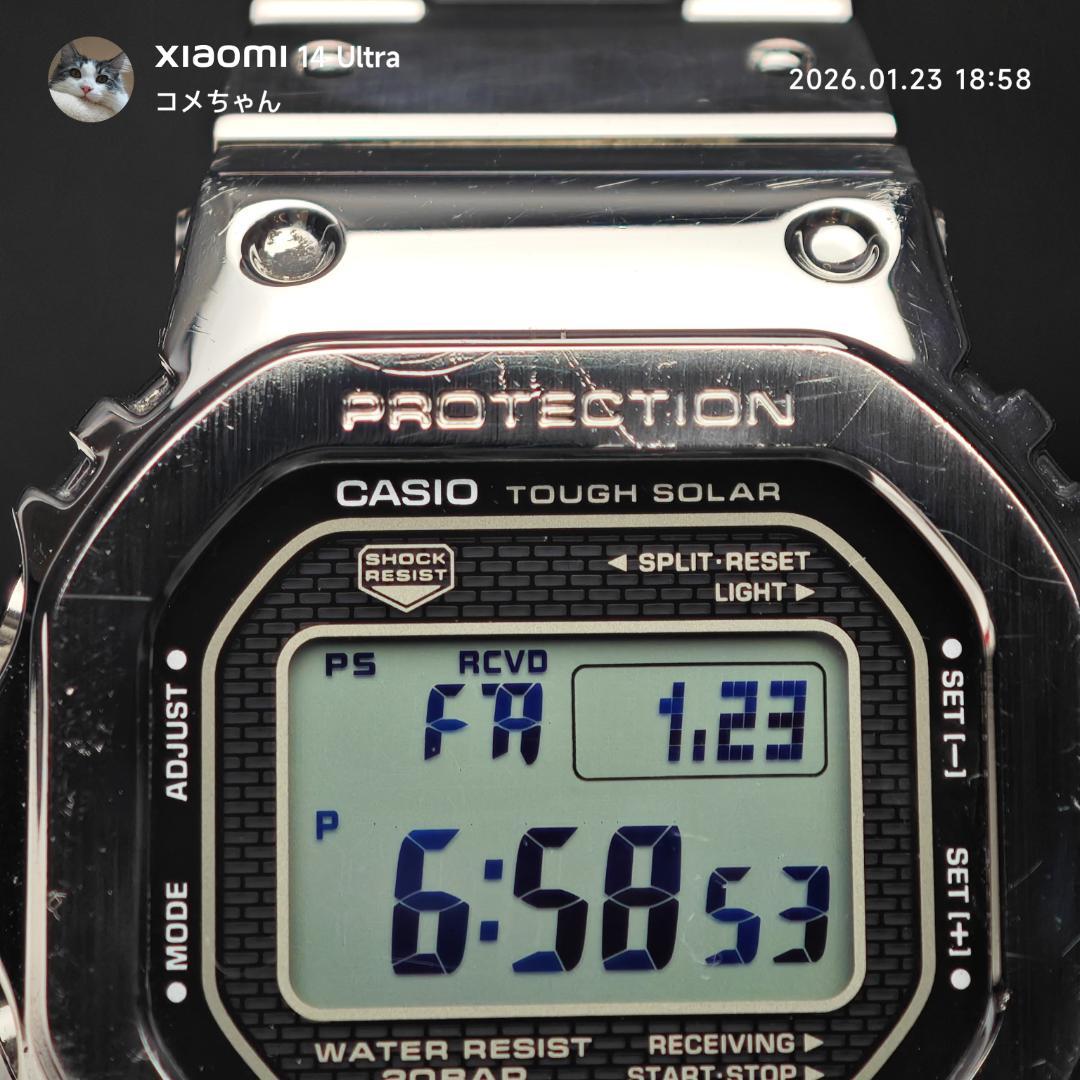 カシオ G-SHOCK　GMW-B5000D-1JF